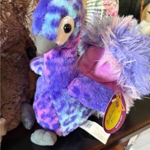 Purple and pink peacock, Easter surprise NWT